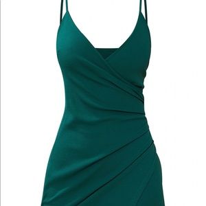 Pretty Little Thing Emerald Dress